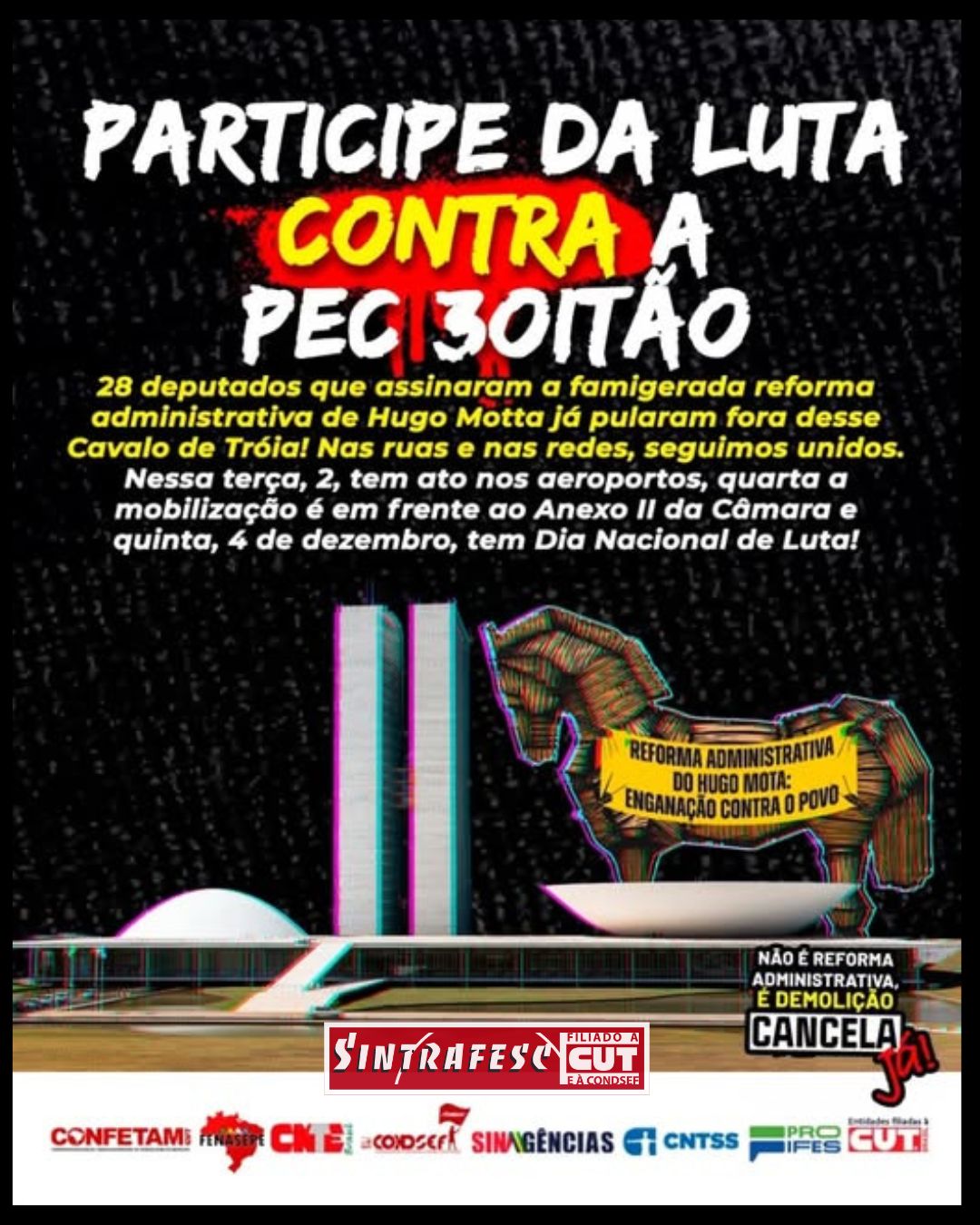 Mobilização nacional entra em fase decisiva contra a PEC 38/25
