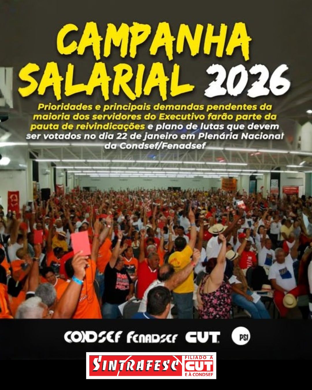 Campanha Salarial 2026 entra na agenda dos servidores federais