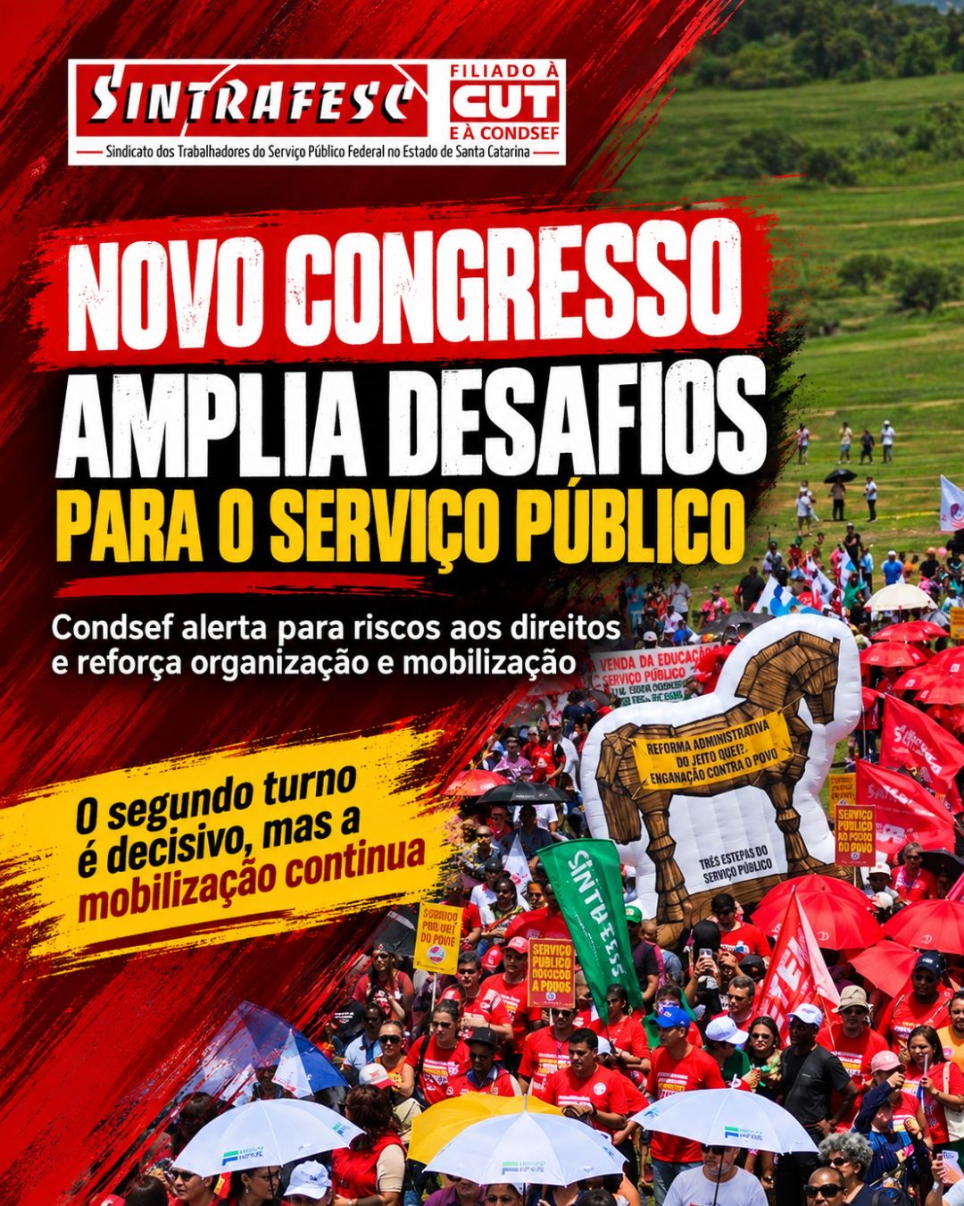 O resultado das eleições e a luta em defesa dos serviços públicos