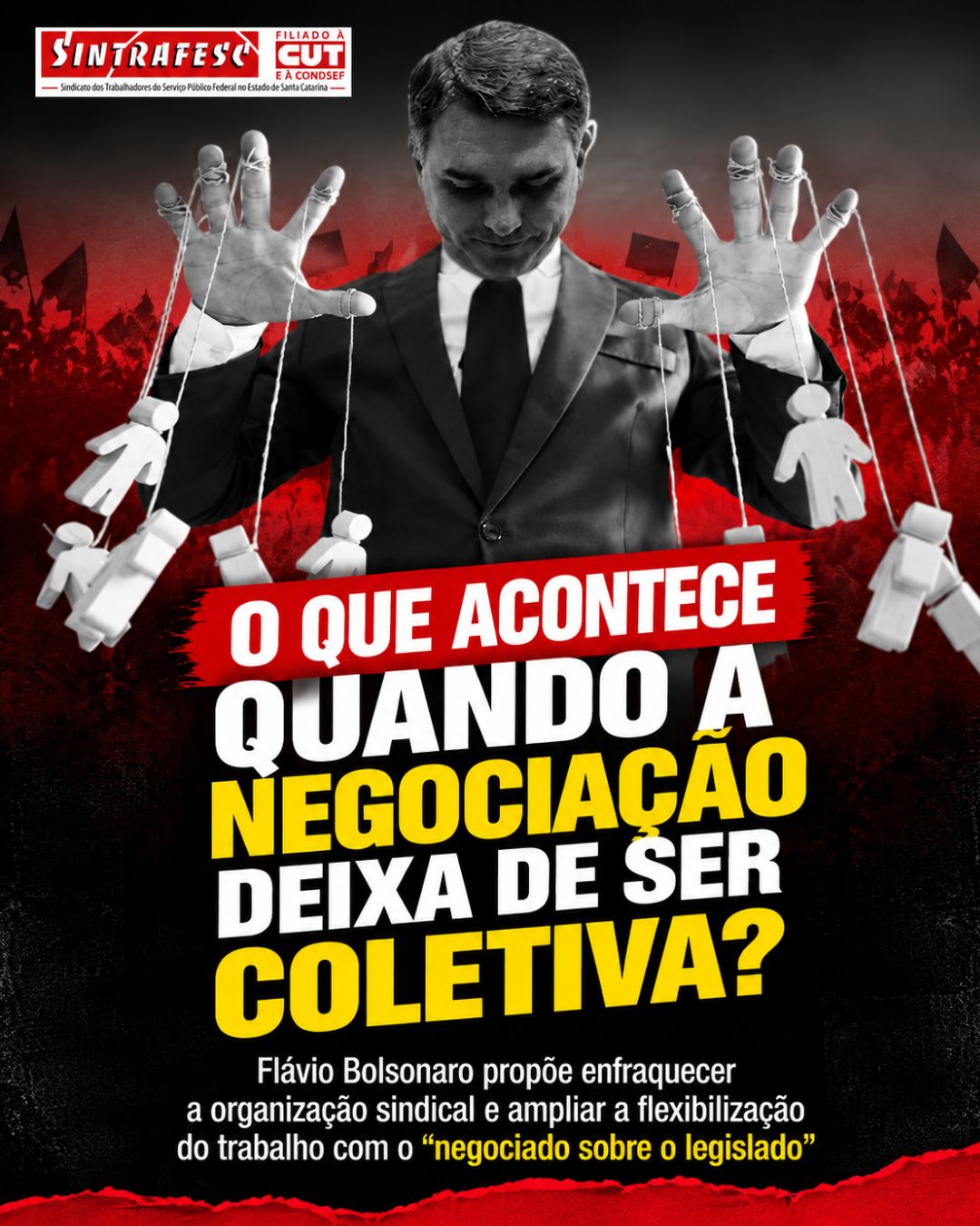 O que acontece quando a negociação deixa de ser coletiva?