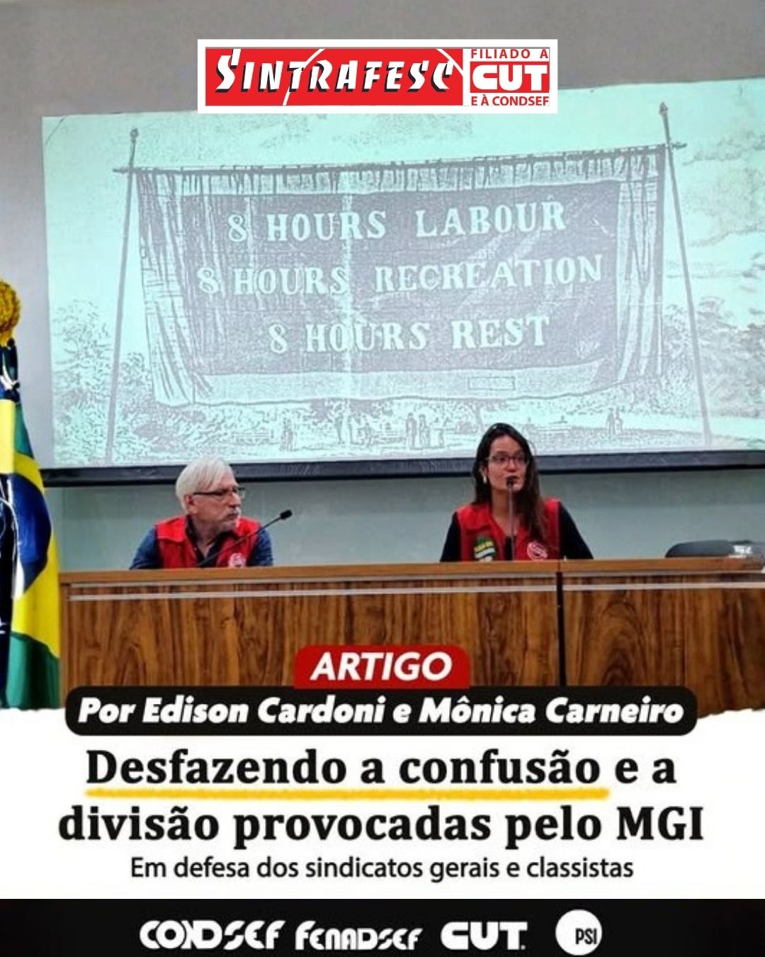 Desfazendo a confusão e a divisão provocadas pelo MGI