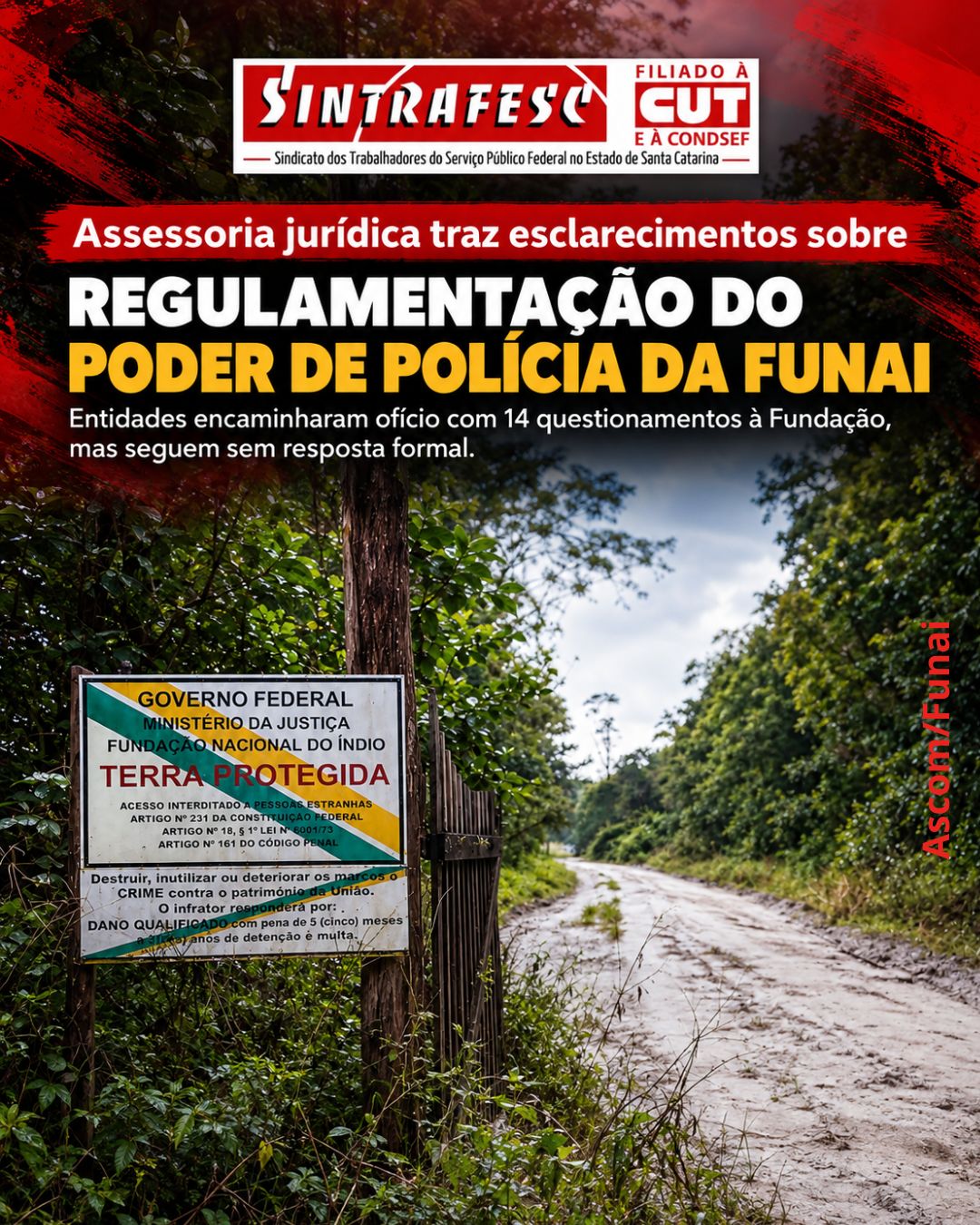 Assessoria jurídica traz esclarecimentos sobre regulamentação do Poder de Polícia da Funai