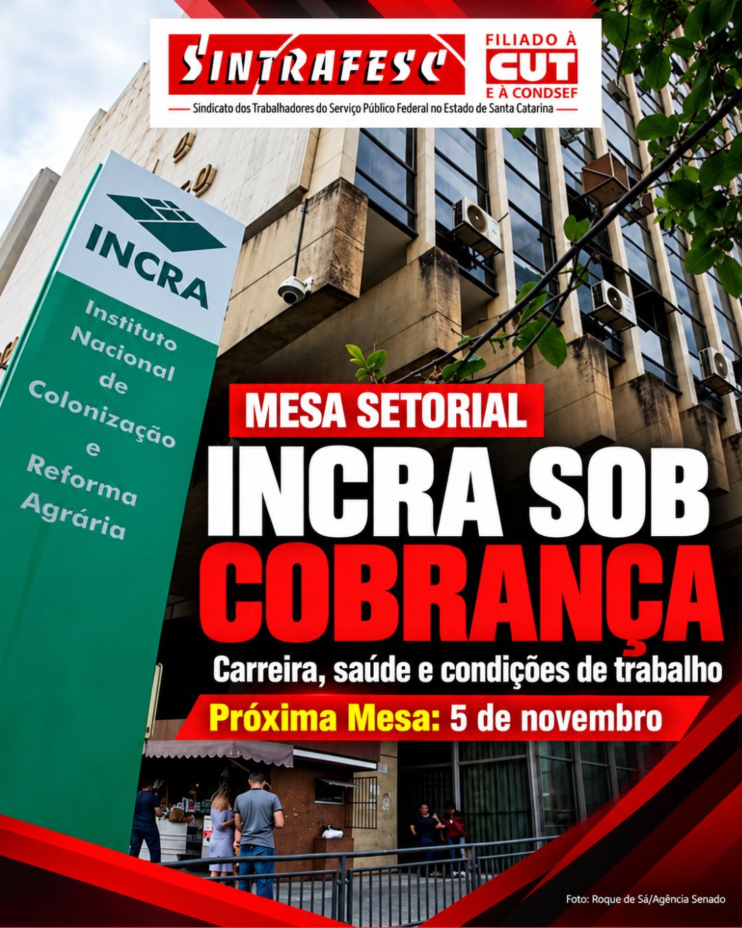 Confira os destaques da Mesa Setorial do Incra dessa quarta, 16