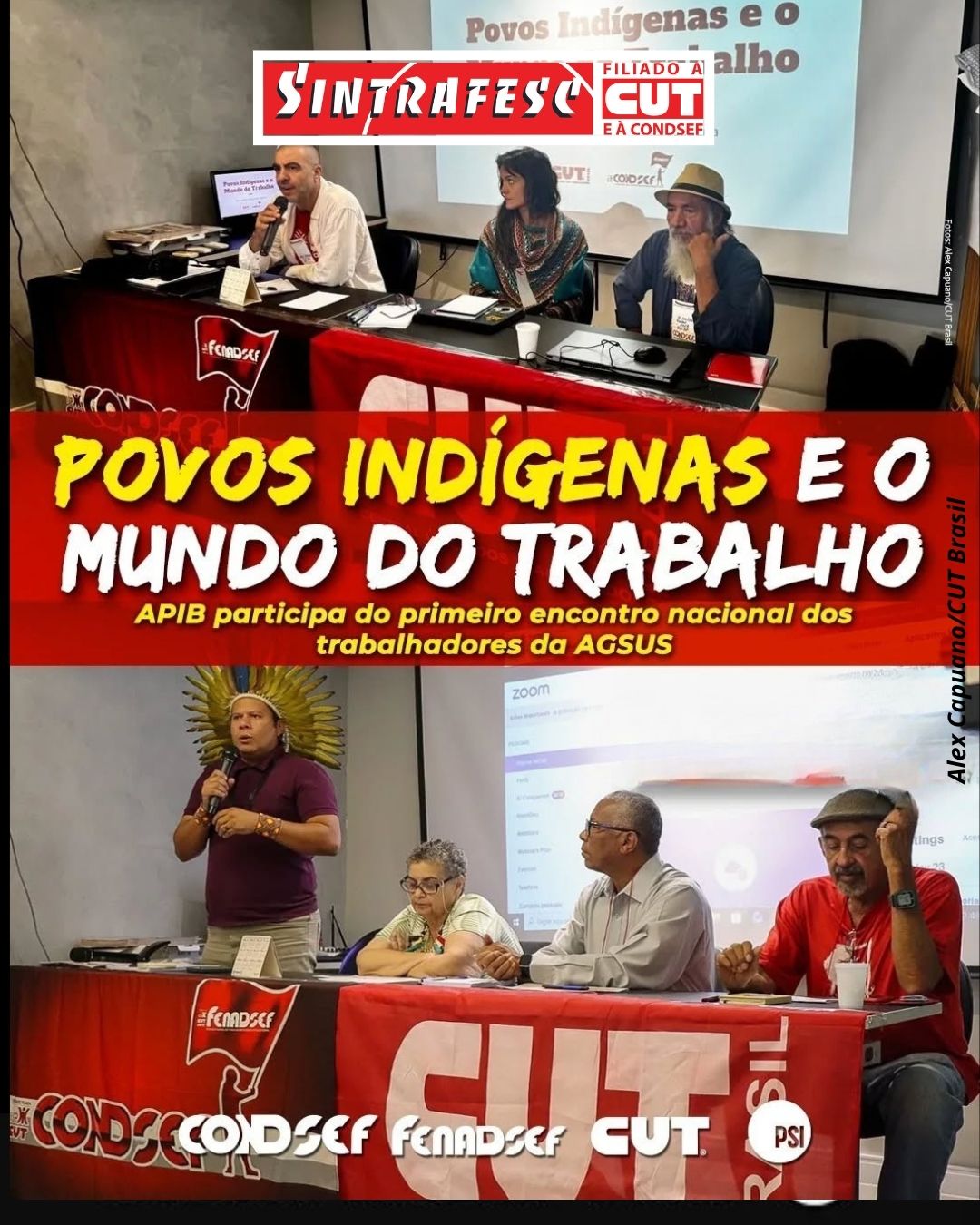 APIB participa do primeiro encontro nacional dos trabalhadores da AGSUS
