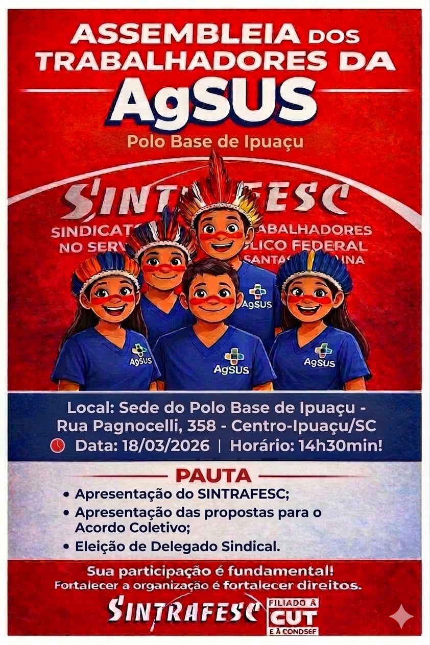 Assembleia dos trabalhadores da AgSUS lotados no Polo Base de Ipuaçu
